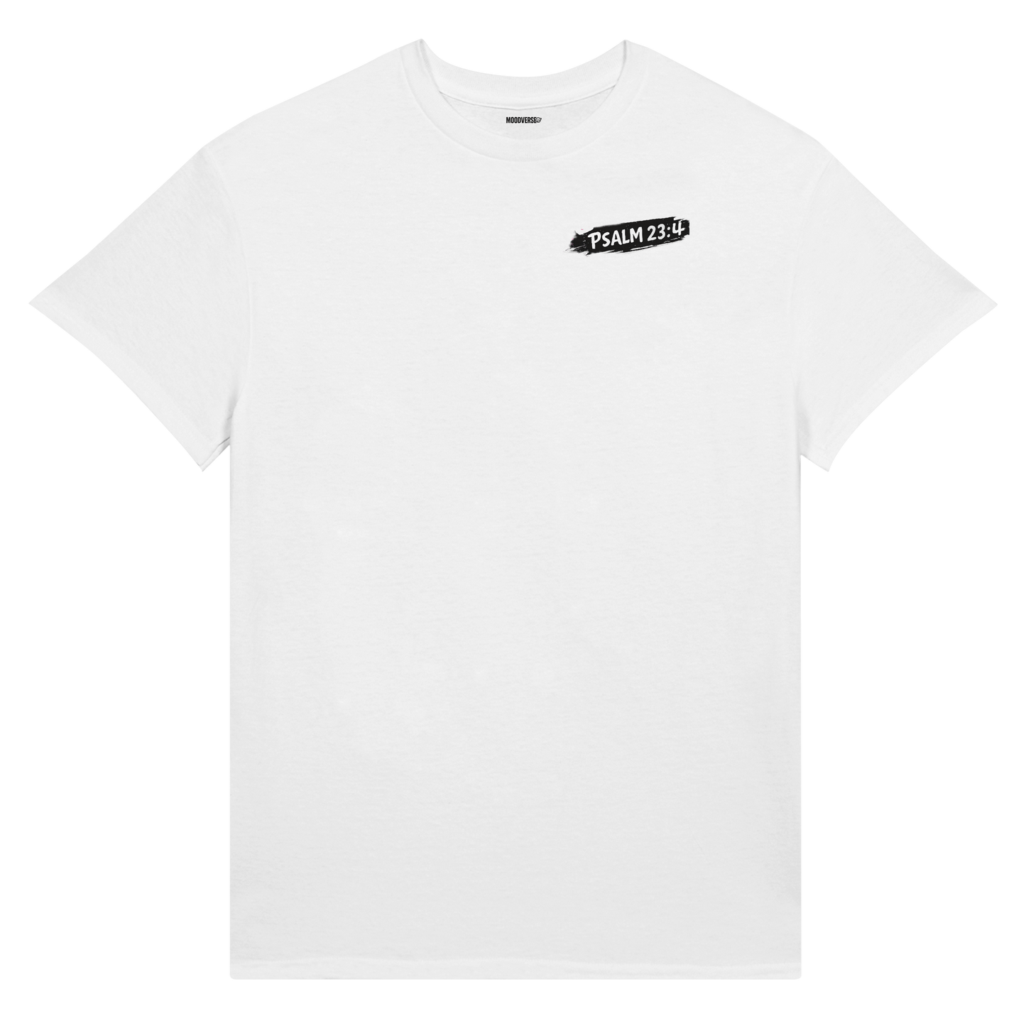 Valley White Crewneck T-shirt | Moodverse
