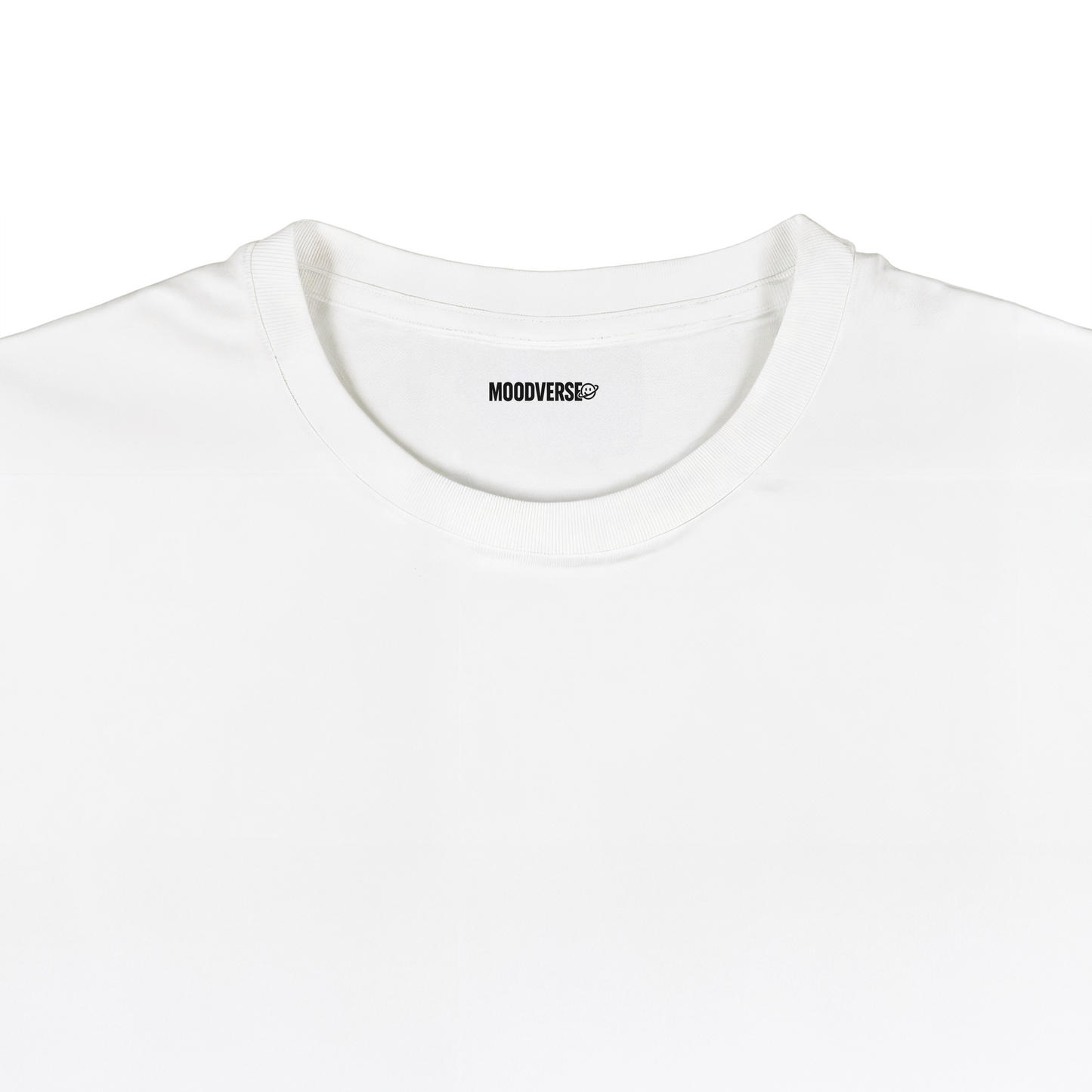 Valley White Crewneck T-shirt | Moodverse