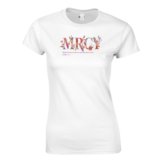 MRCY Floral Crewneck T-shirt | Moodverse