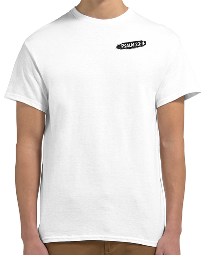 Valley White Crewneck T-shirt | Moodverse