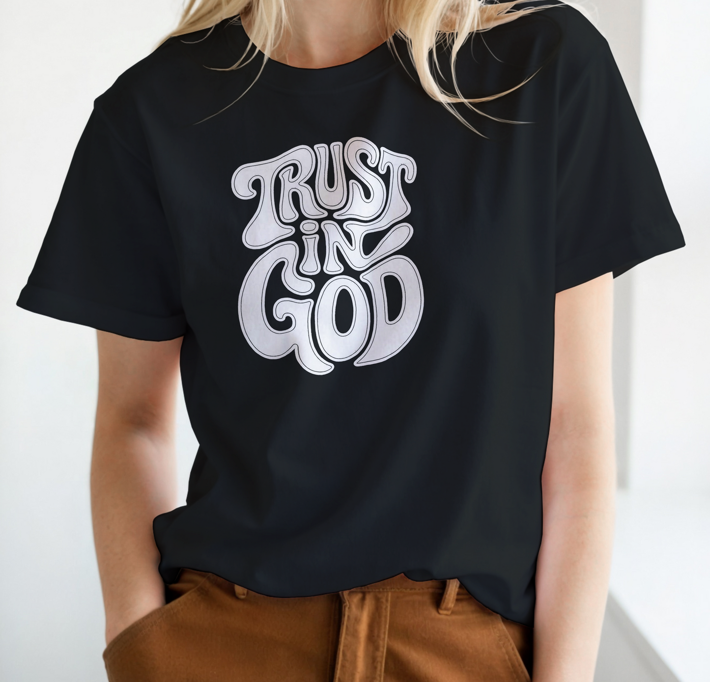 Trust Unisex Crewneck T-shirt | Moodverse