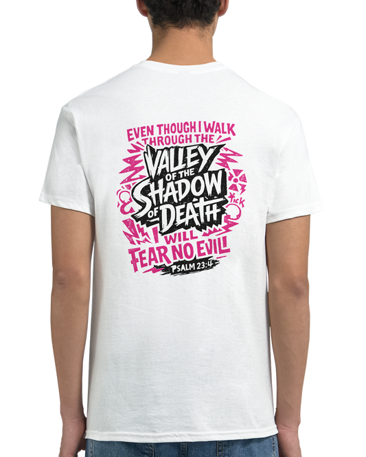 Valley White Crewneck T-shirt | Moodverse